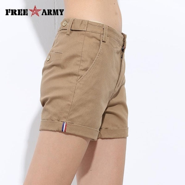 Brand Women's Shorts Summer Two Designs Female Casual Cotton Shorts - e'Rods Imports