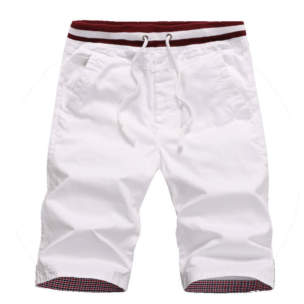 new arrivals cotton men shorts beach slim fit - e'Rods Imports