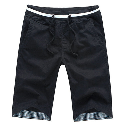 new arrivals cotton men shorts beach slim fit - e'Rods Imports