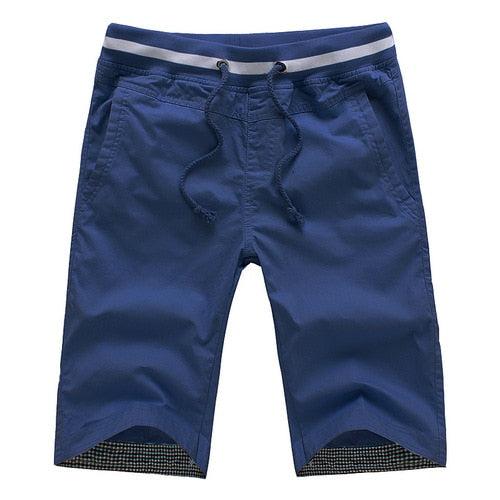 new arrivals cotton men shorts beach slim fit - e'Rods Imports