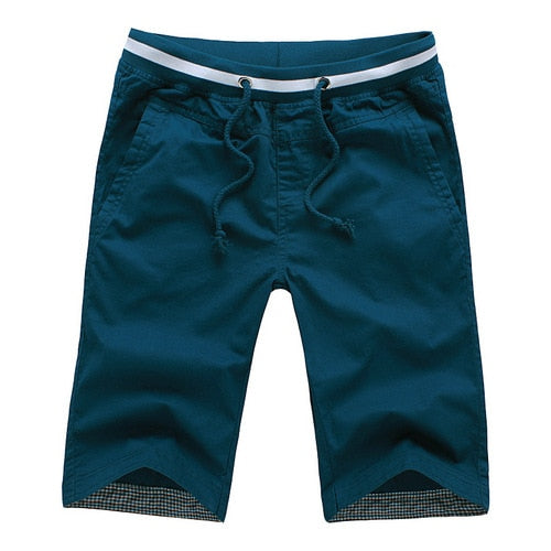 new arrivals cotton men shorts beach slim fit - e'Rods Imports