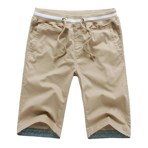 new arrivals cotton men shorts beach slim fit - e'Rods Imports