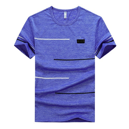 Brand Tops & Tees Quick Dry Slim Fit T-shirt Men sporting Clothing Short sleeve - e'Rods Imports