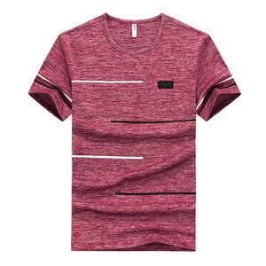 Brand Tops & Tees Quick Dry Slim Fit T-shirt Men sporting Clothing Short sleeve - e'Rods Imports